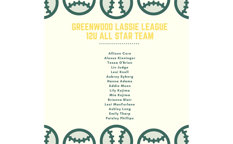 GLL 12U All Star Team